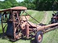 Video of Allis-Chalmers Roto-Baler Baling Hay