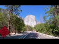 Yosemite Valley Scenic Mountain Drive 4K | Yosemite National Park, California