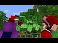 How JJ got Trapped by the Scary Zombie and Creeper MUTANTS Minecraft Maizen JJ and Mikey