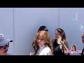 CHIQUIS Y GLORIA TREVI SALUDANDO A SUS FANS DESPUÉS DE LA ESTRELLA A JENNI RIVERA