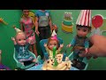 Benjamin's Birthday ! Elsa & Anna toddlers - fun - cake - gifts - Barbie dolls