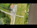 Die Oste bei Laumühlen mit Wiesen- und Weidenflächen an der Oste