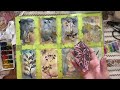 Playing with watercolour and stamps-mini thumbnail ephemera