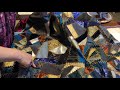 How to make a Crazy Quilt Part 1 Foundation Squares and Choosing Fabrics ~ DancesWithPitBulls ~