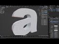 Fixing text topology in blender - part 1