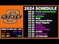 Oklahoma State Football 2024 Schedule Preview & Record Projection