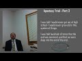 Apostasy Trial - Part 3 Jehovah's Witness judicial committee recorded
