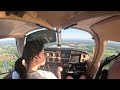 I LANDED! Yes, I did it, albeit a bit messy | Pilot Training! | Takeoffs and Landings | Piper PA28