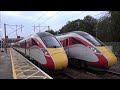 Trains at Stevenage, ECML - 11/10/23