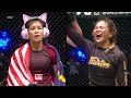 INTENSE Women's MMA Firefight 🔥 Denice Zamboanga vs. Jihin Radzuan