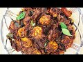 Prawns Roast Kerala style/ നല്ല നാടൻ കൊഞ്ച് റോസ്‌റ്റ്/ How to clean and make prawns masala