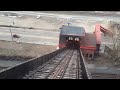 Going down the Duquesne incline, Pittsburgh, PA