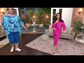 Denim & Co. By the Beach French Terry Skimmer w/ Side Slits on QVC