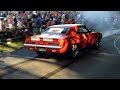 Crazy Legal Burnouts leaving a Car Show