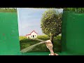 How to start oil painting. easy oil painting tutorial for beginners. #painting  #tutorial