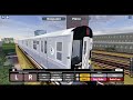 Operating A R160A D Train To Intervale Square | Roblox PTA Subway: Fifth Av Lines