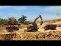 Kelok 18 Road Construction Equipment Digging Moving Dirt