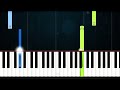 Five Nights At Freddy's - The Movie (Main Theme) - EASY Piano Tutorial