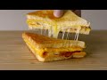 BREAKFAST EGG SANDWICH HACK | Crispy One Pan Egg Toast