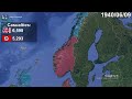 Invasion of Norway in 1 minute using Google Earth