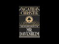 Audiobook The Disappearance of Mr  Davenheim  by Agatha Christie