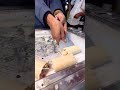 Black Level Ice Cream Roll Making #shorts #streetfood #icecream