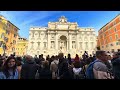 Rome, Italy 🇮🇹 - Old Streets and Fountains - 4K 60fps HDR Walking Tour