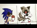 Drawing SONIC.EXE 2.0 FULL WEEK | Friday Night Funkin (FNF MOD)