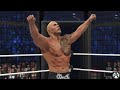 The Rock's Epic Showdown: WWE 2k24 Elimination Chamber