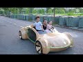 Carpenter Dad Design And Builds iCar For His Children