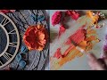 Sculpture painting for beginners.  Sculpture flower rose. sculpture Art. How to make rose.