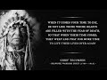 So Live Your Life – Chief Tecumseh (A Native American Poem)