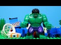 LEGO Hulk Plays Arcade Basketball ft. M&M's 🏀 | Stopmotion