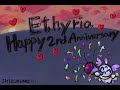 Ethyria happy 2 years/2周年記念動画(fanart animation/手書き)