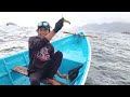 keseruan memancing CUMI sotong, bersama nelayan pantai RAJEKWESI