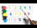 counting numbers, 1 to 100 counting, 1 2 3, one two three, 123 drawing for kids, 123 writing colors