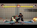Makoto punishes on Vega instant overhead ( hit and block )
