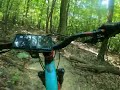 Downhill mountain biking, Maryland. Part 2, Counterclockwise, Dans Mountain Lonacona Loop from top