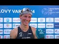 Women's Post-Race Interview - Petra Kurikova | Karlovy Vary World Cup