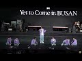 BTS ENDING MENT ( Happy birthday JIMIN 생일축하 받는 지민) Fancam @ 2022 BTS YET TO COME IN BUSAN CONCERT