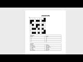 How to make a CROSSWORD in word | Simple word tutorial