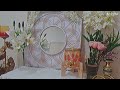 NEW * SPRING REFRESH DINING ROOM  DECORATE WITH ME//DINING ROOM HOME DECOR FOR SPRING//