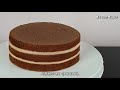 How to make a moist and soft chocolate  sponge cake