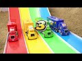 Diy tractor mini Bulldozer to making concrete road & bridge| Construction Vehicles, Road Roller
