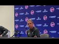 Caitlin Clark, Christie Sides of Indiana Fever pregame v Seattle Storm, Game 9