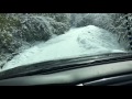 Drive in the snow