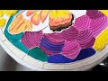 Try this beautiful relief painting/wallputtycraft ideas/3d painting/cone work