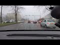 ASMR - Morning car commute Rotterdam Breda