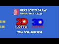Lotto Result May 6 2023 9pm PCSO
