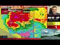 🔴 BREAKING Tornado Warning In Missouri - Tornadoes, Huge Hail - With Live Storm Chasers